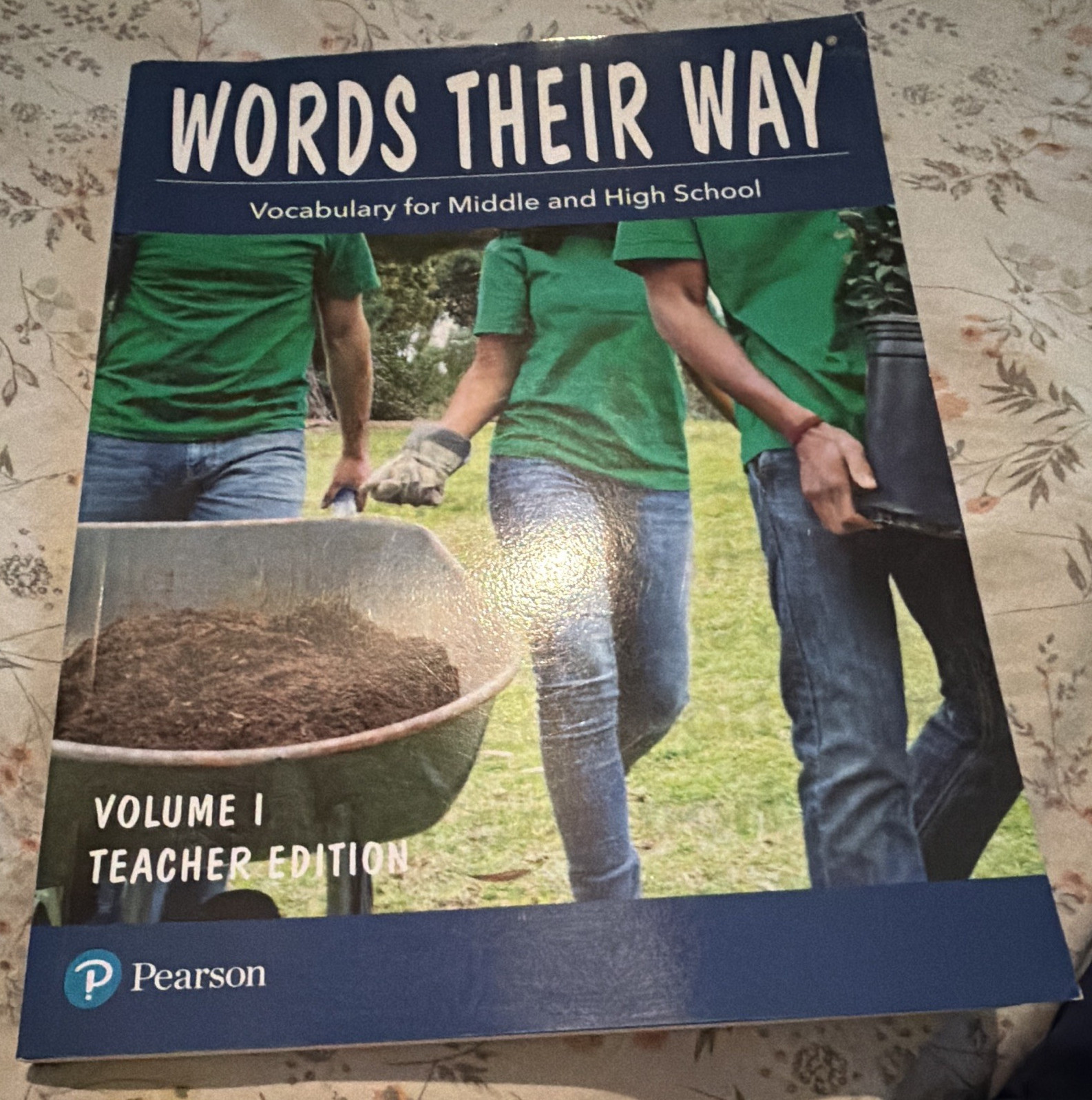 Pearson Words Their Way Teacher’s Edition Vol I Middle High School Textbook