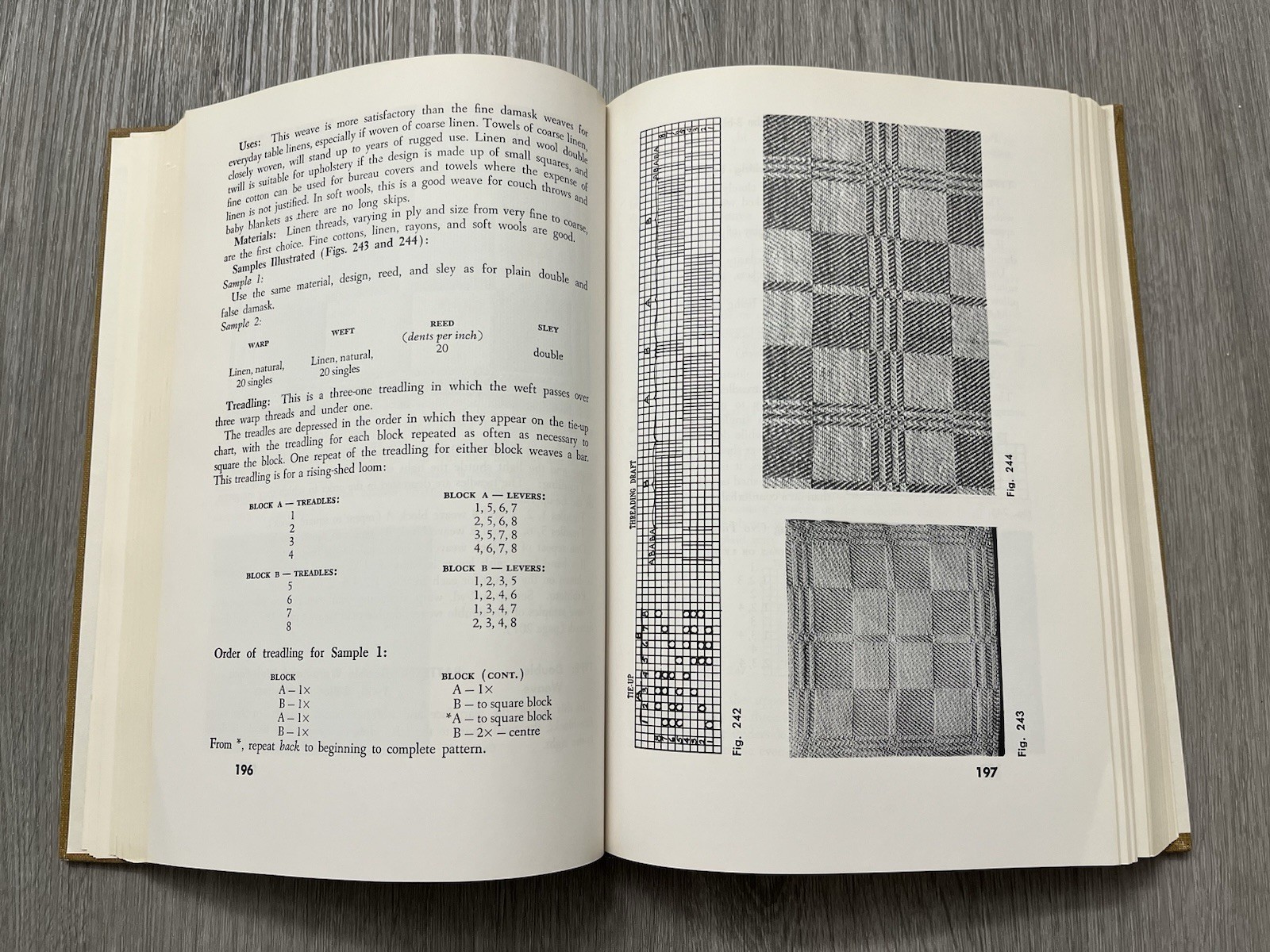 New Key to Weaving Mary E Black O.T.R. 1971 HC Master Guild Canadian Weavers VG