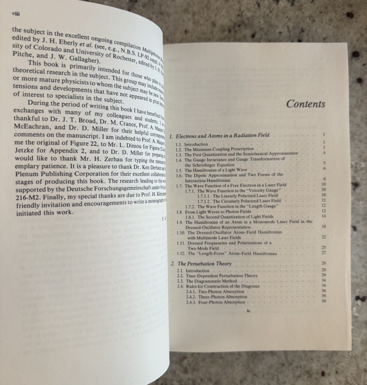 LANL Scientist Copy! Theory of Multiphoton Processes by F H M Faisal 1987 HC