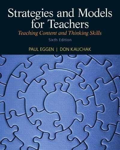 Strategies and Models for – Paperback, by Eggen Paul; Kauchak – Acceptable