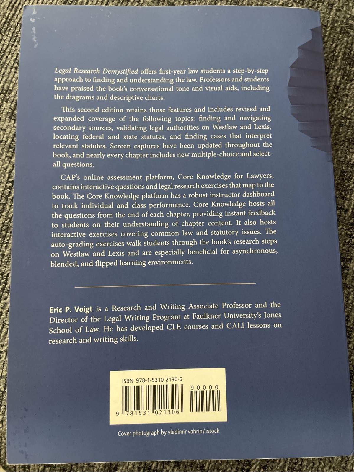 Legal Research Demystified : A Step-By-Step Approach by Eric P Voigt