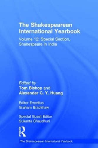 The Shakespearean International Yearbook: Volume 12: Special Section,: Used