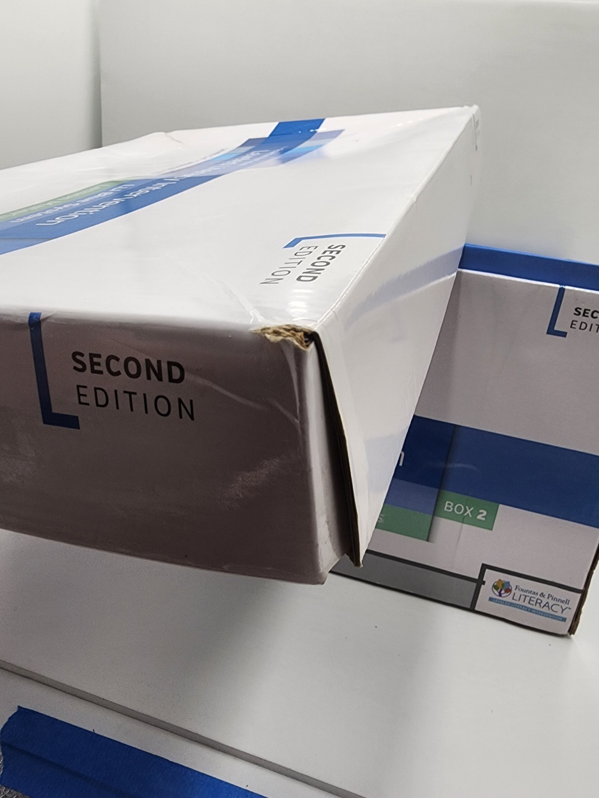 Fountas & Pinnell LLI Blue System Box 2 – Lessons 1-40 Levels C-F – Like New