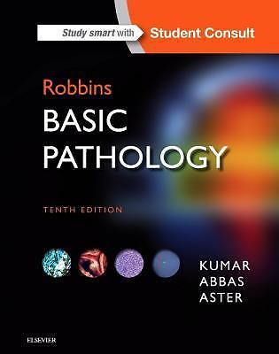 Robbins Basic Pathology Tenth Edition with Student Consult. Brand New