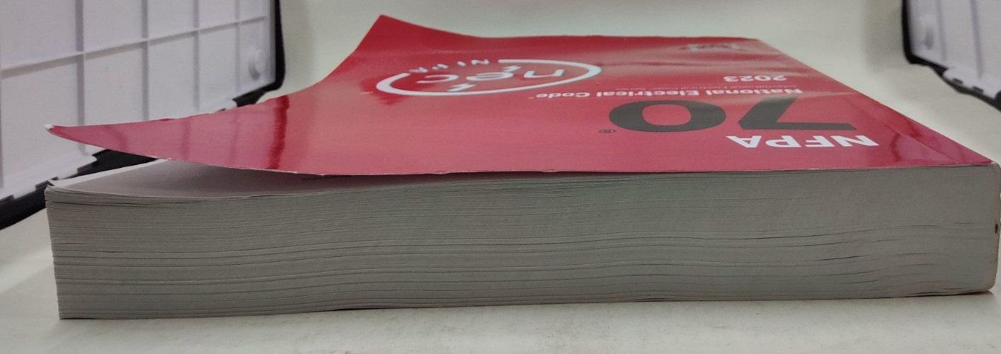 NFPA 70 National Electrical Code 2023 Authentic PB 1st Print