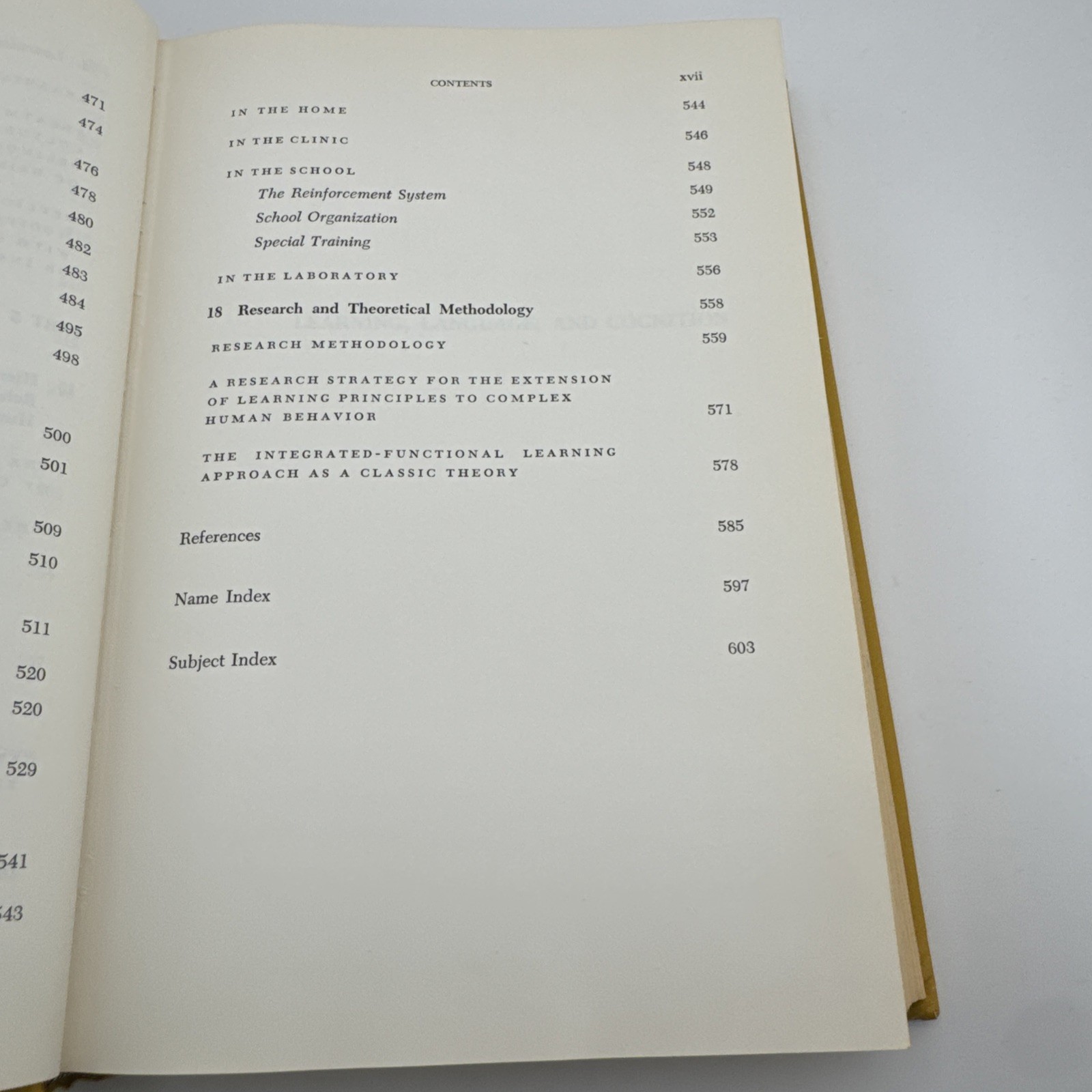 1968 HC Learning, Language, and Cognition by Staats, Arthur W.