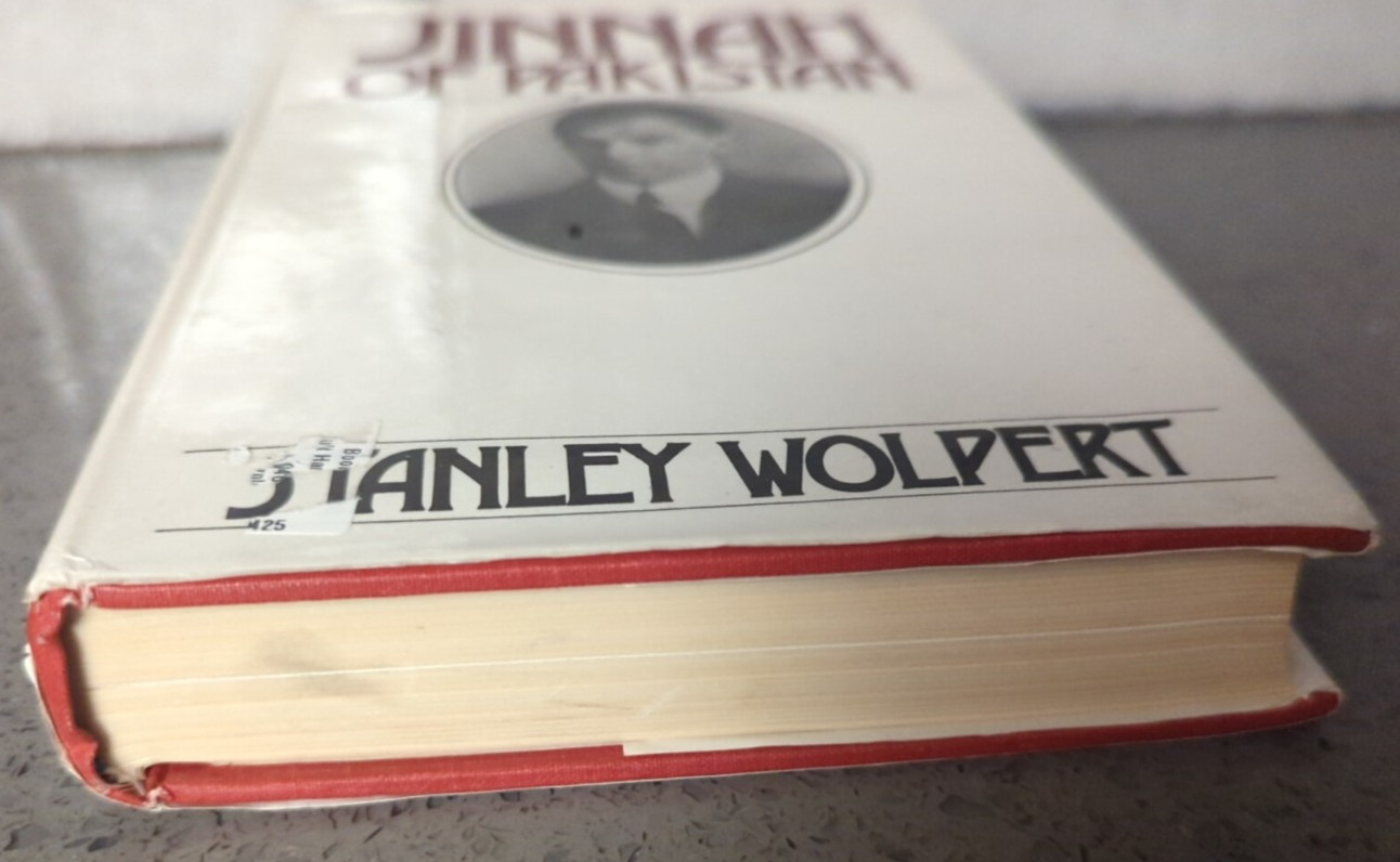 Jinnah of Pakistan by Stanley Wolpert (1989, Hardcover)SIGNED by Umar Burki