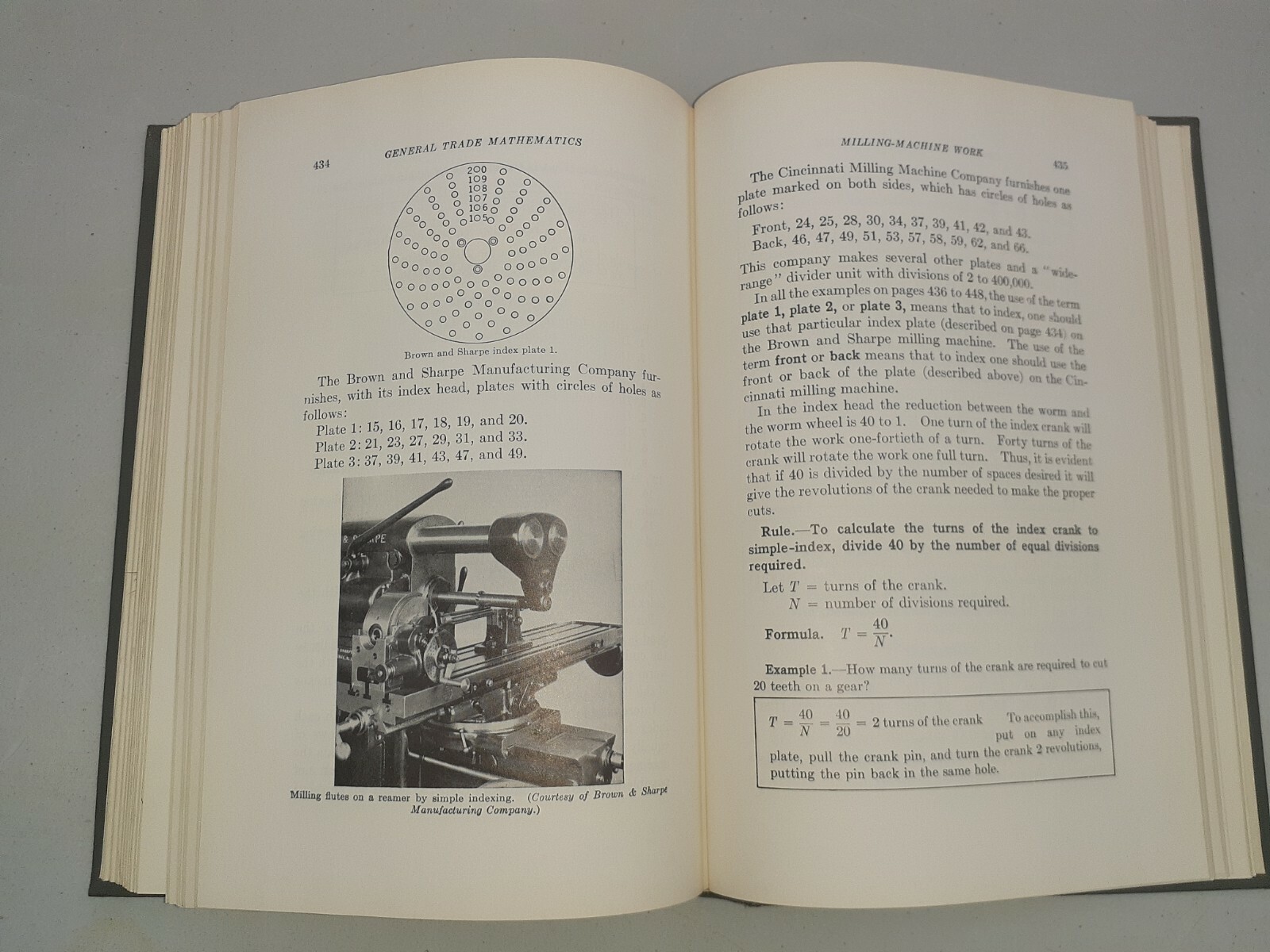 General Trade Mathematics Edwin P. VanLeuven 2nd Edition 1942 1952 Machinist