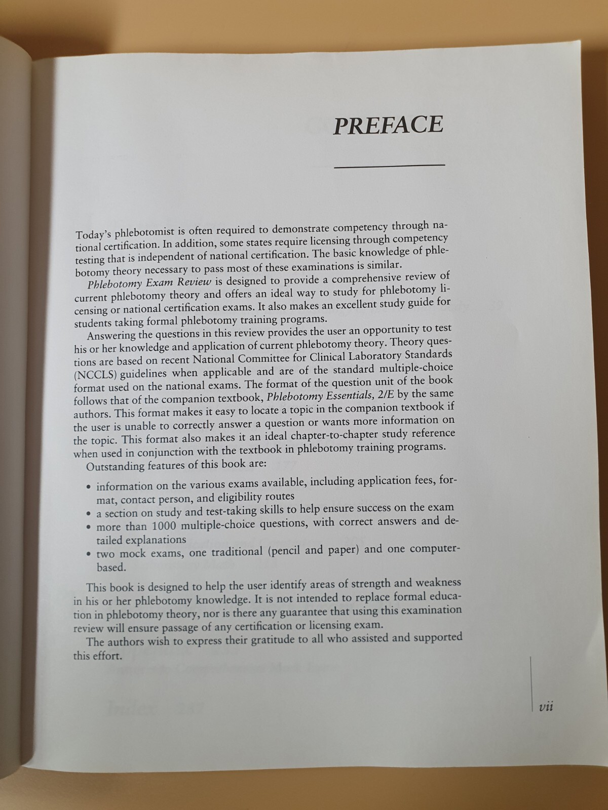 Phlebotomy Exam Review/By Ruth E.McCall & Cathee M.Tankersley (1997)