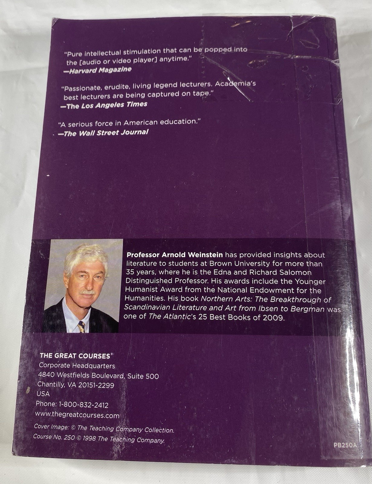 The Great Courses Classics of American Literature Course Guidebook Ex Library