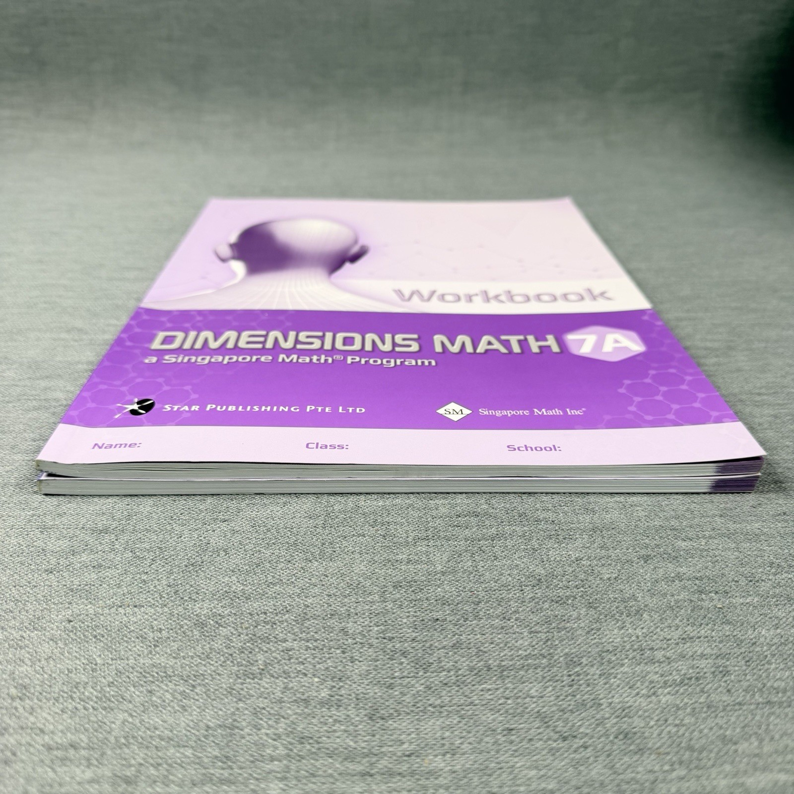 Singapore Math – Dimensions Math 7A & 7B Textbook Supplements Only, Paperback