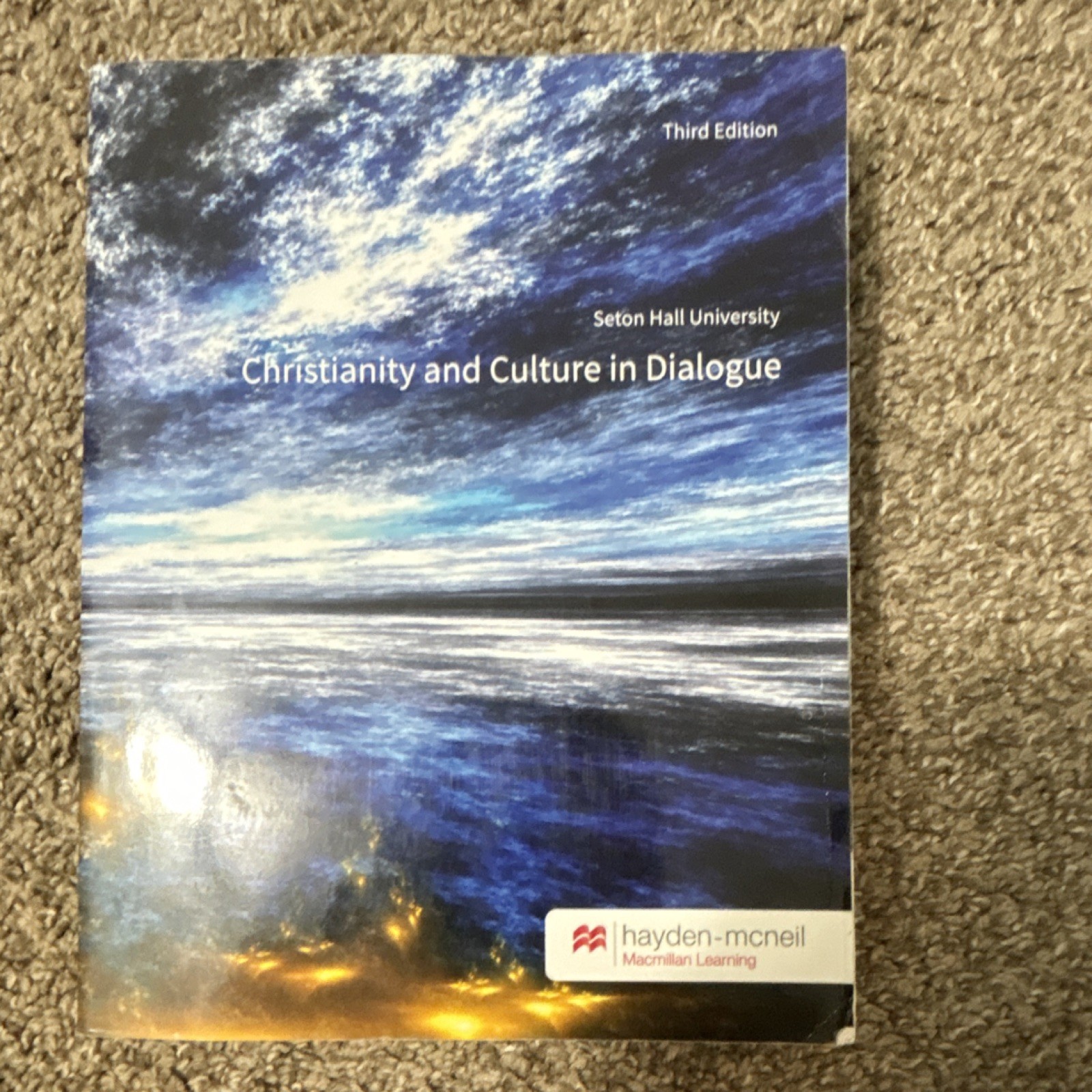 Hayden-McNeil Christianity and Culture in Dialogue 3rd Ed PB 2000 Seton Hall