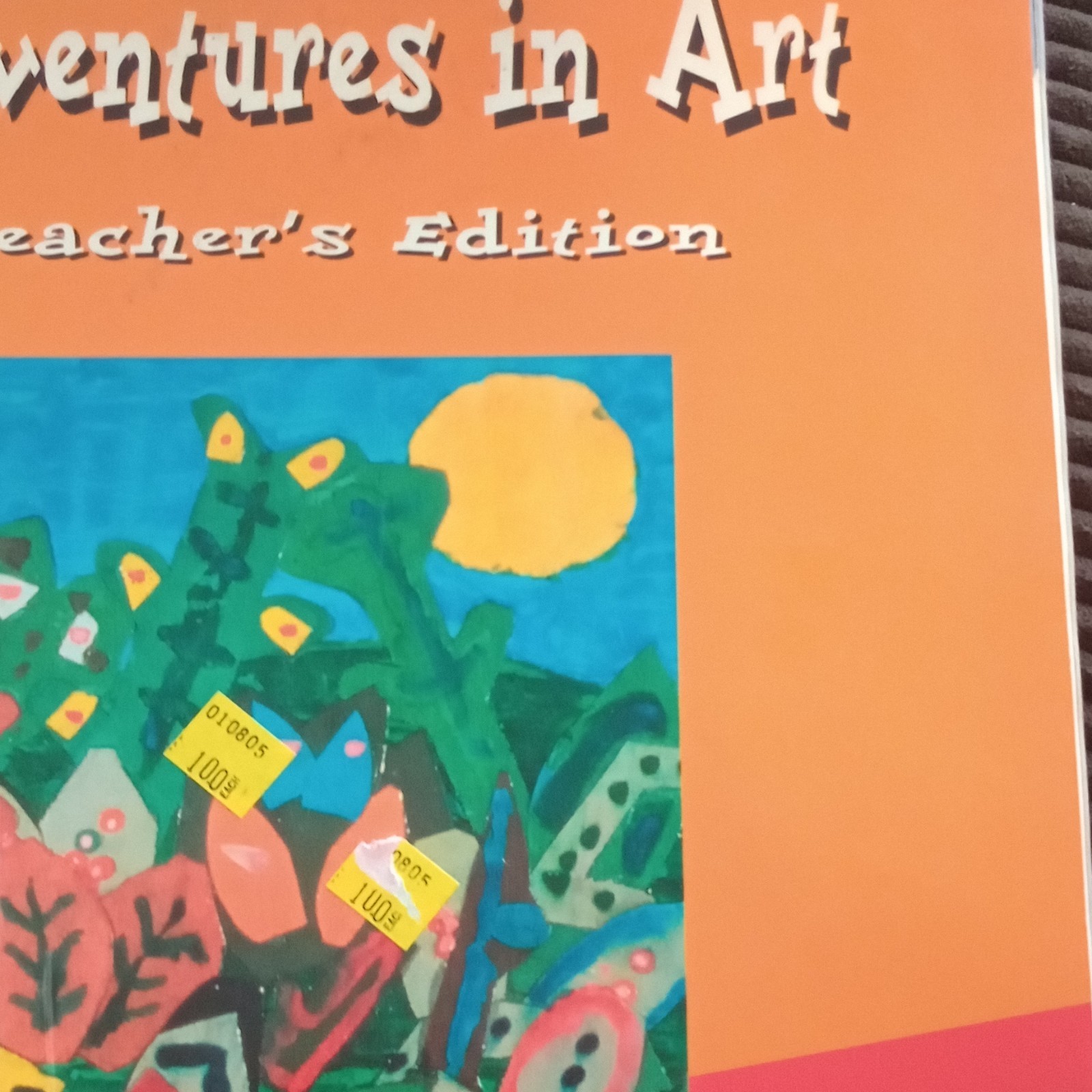 Adventures in Art Teacher’s Edition Textbook, Laura Chapman (1998) F.A. Davis