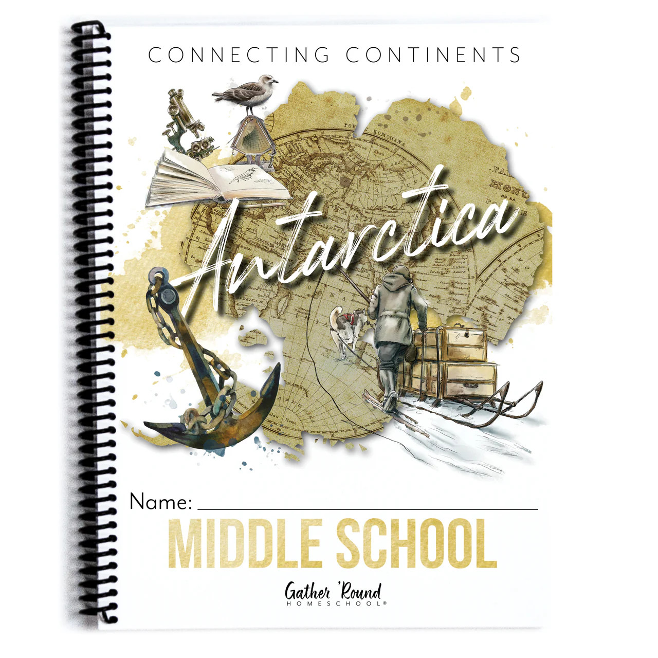 Gather Round Homeschool, Antartica Middle School Curriculum- Brand New