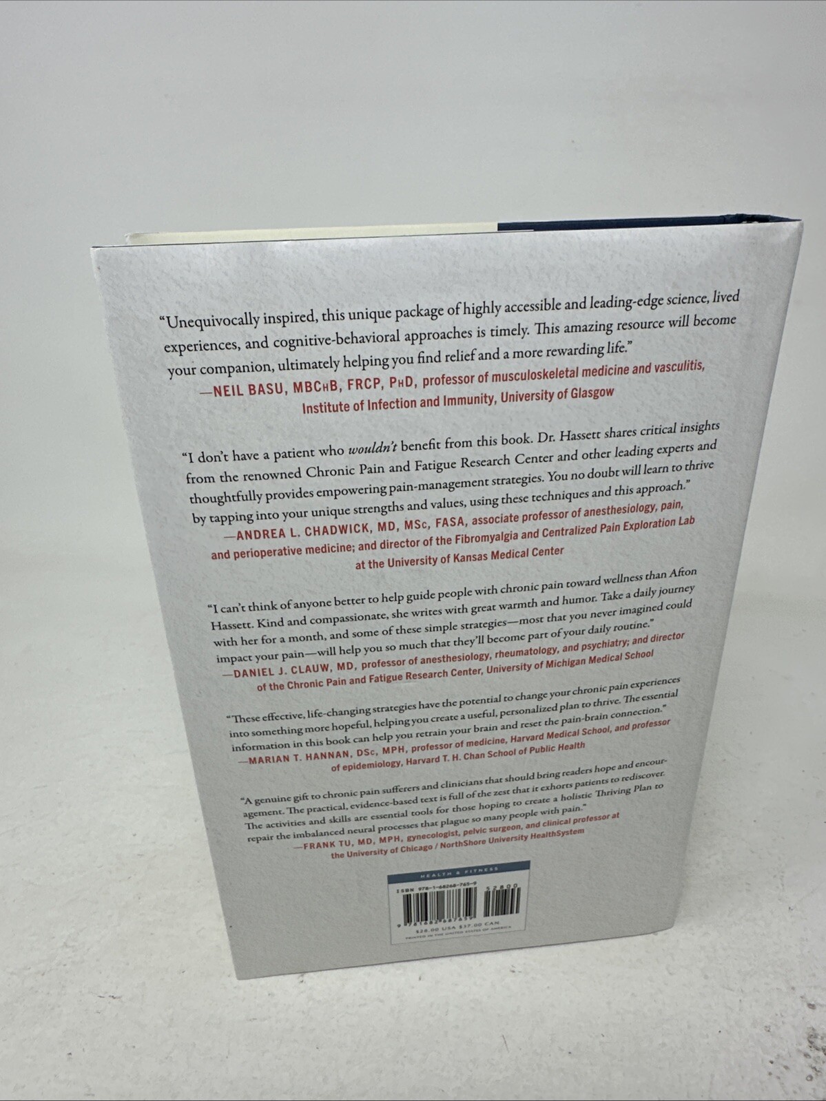 Chronic Pain Reset : 30 Days of Activities… by Hassett (Hardcover, 2023)