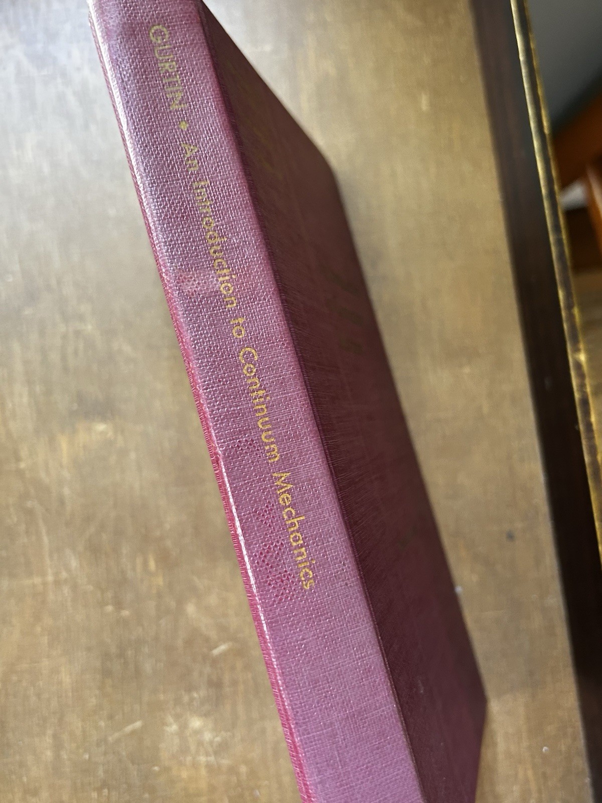 An Introduction to Continuum Mechanics Gurtin 1981 Academic Press Vol 158