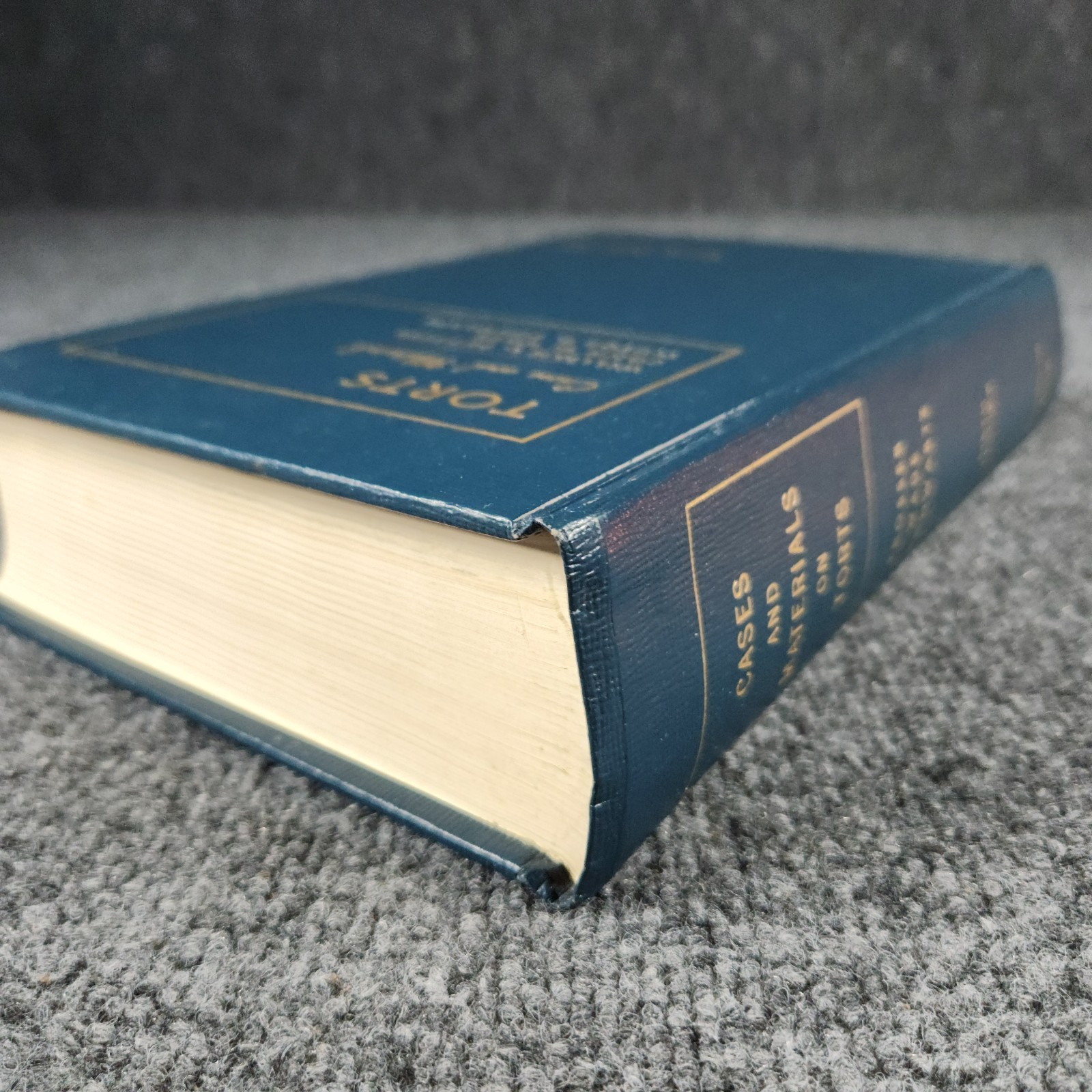 Torts Cases and Materials Prosser Smith Schwartz University Casebook Series 1976