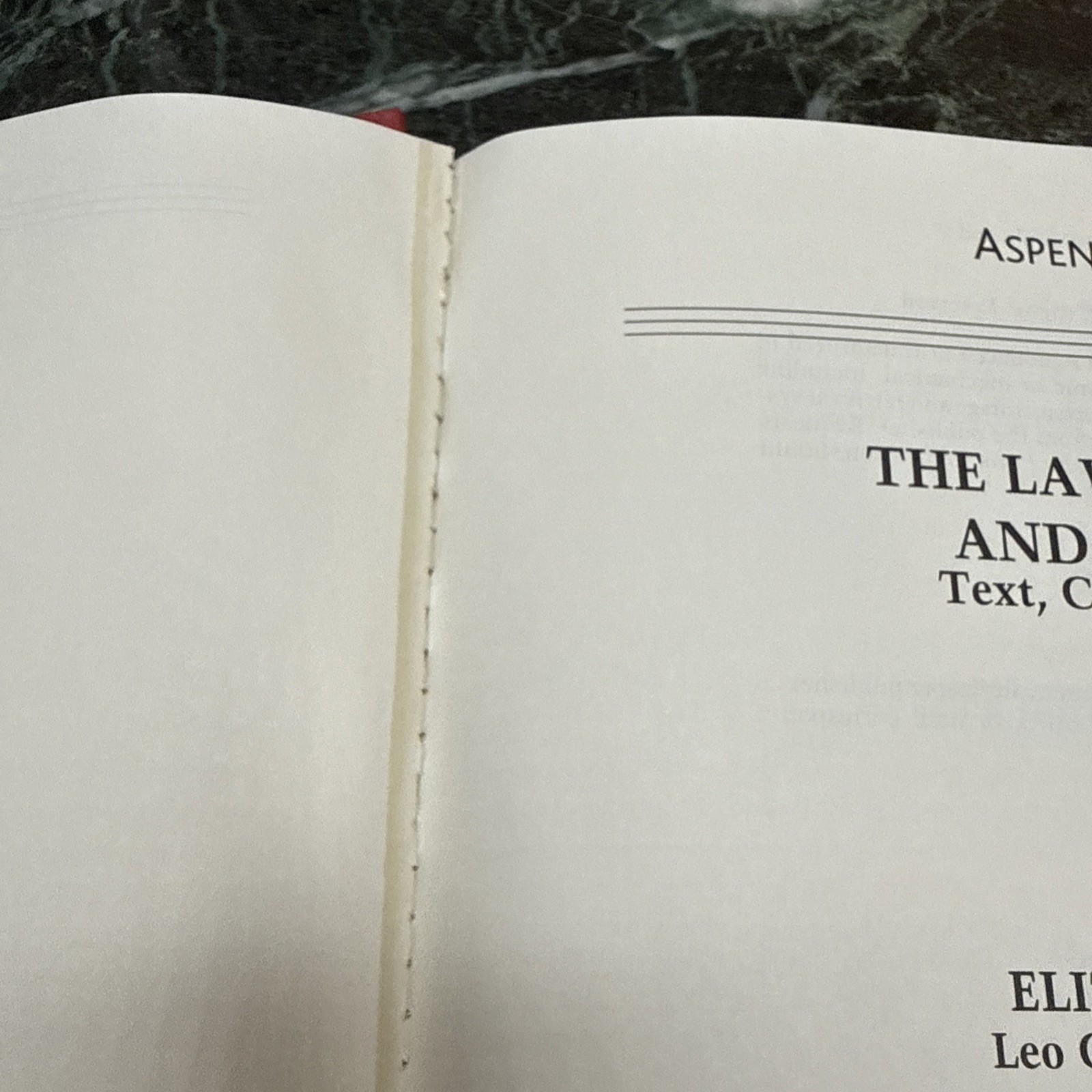 The Law of Debtors and Creditors Sixth Edition hardcover Book Warren Westbrook