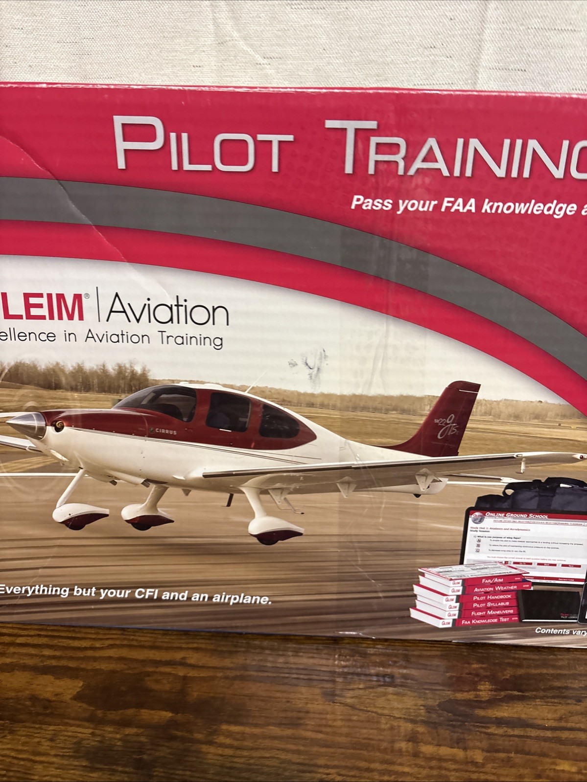 2020 Gleim Aviation Remote Pilot Training Kit EXCELLENCE IN TRAINING USED BOOKS