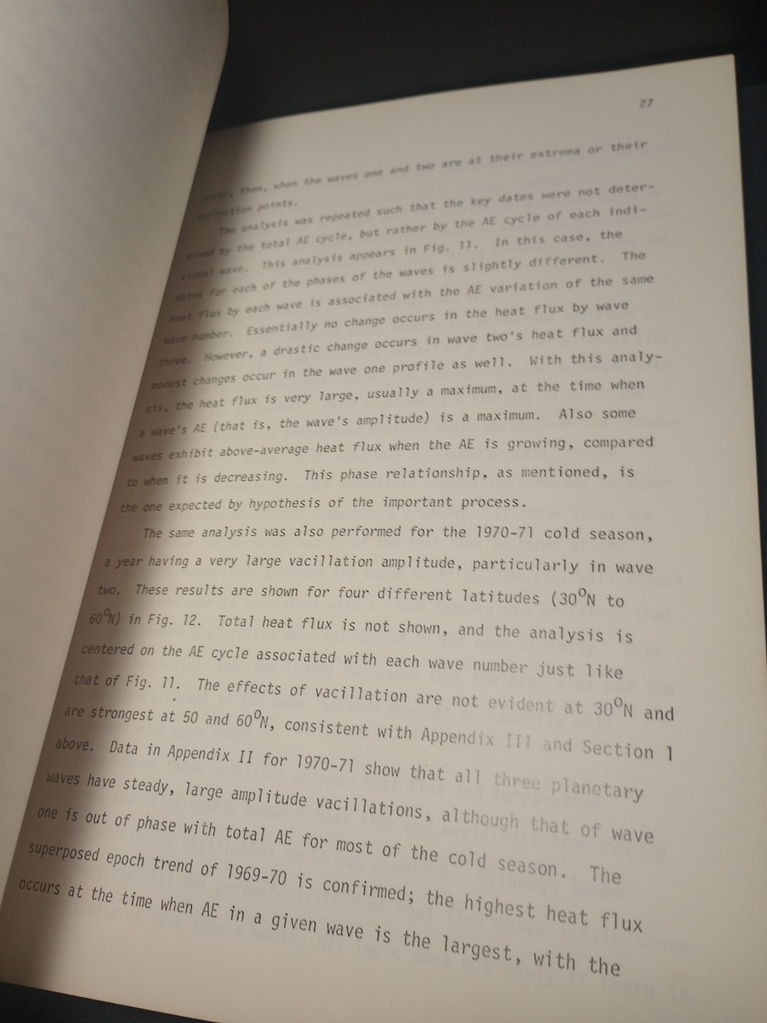 The Climatology and Physical Mechanisms of Atmospheric Vacillation James McGuirk