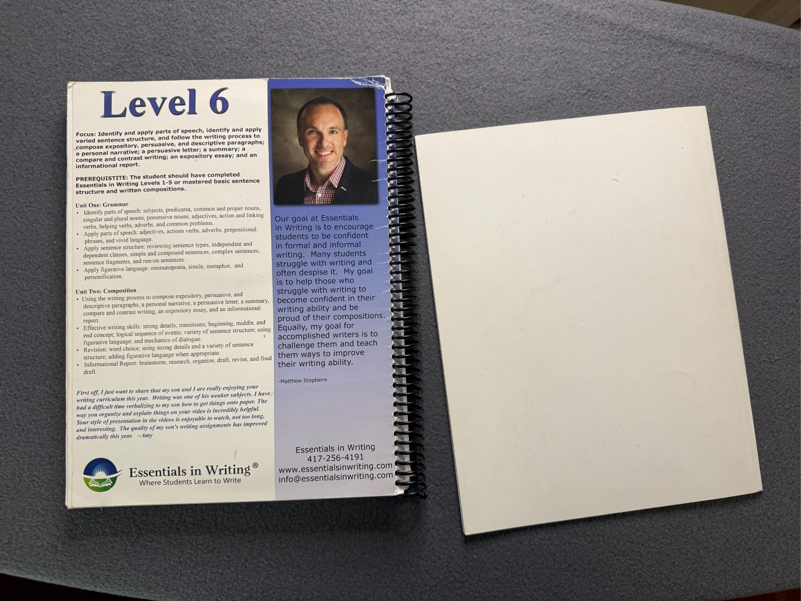 Essentials in Writing 6 2nd ed