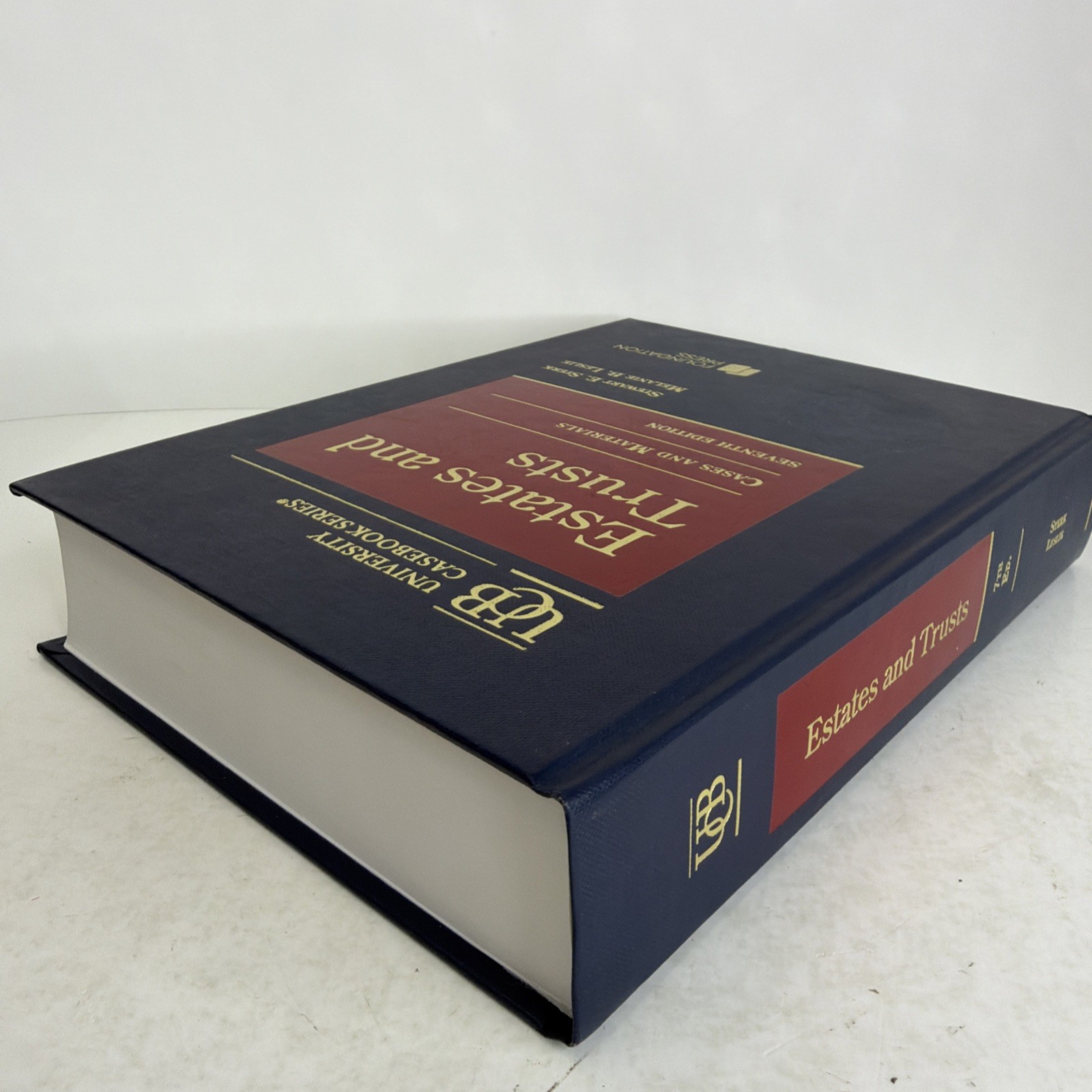 UCB Estates and Trusts: Cases and Materials 7th Edition 2024 Hardcover