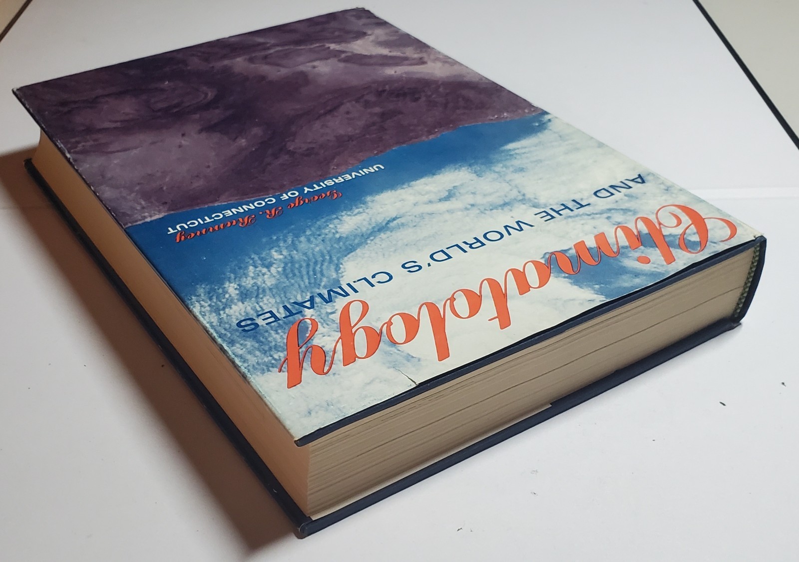 Climatology and World Climates by George R. Rumney Vintage 1968 HC 1st Ed. w/DJ