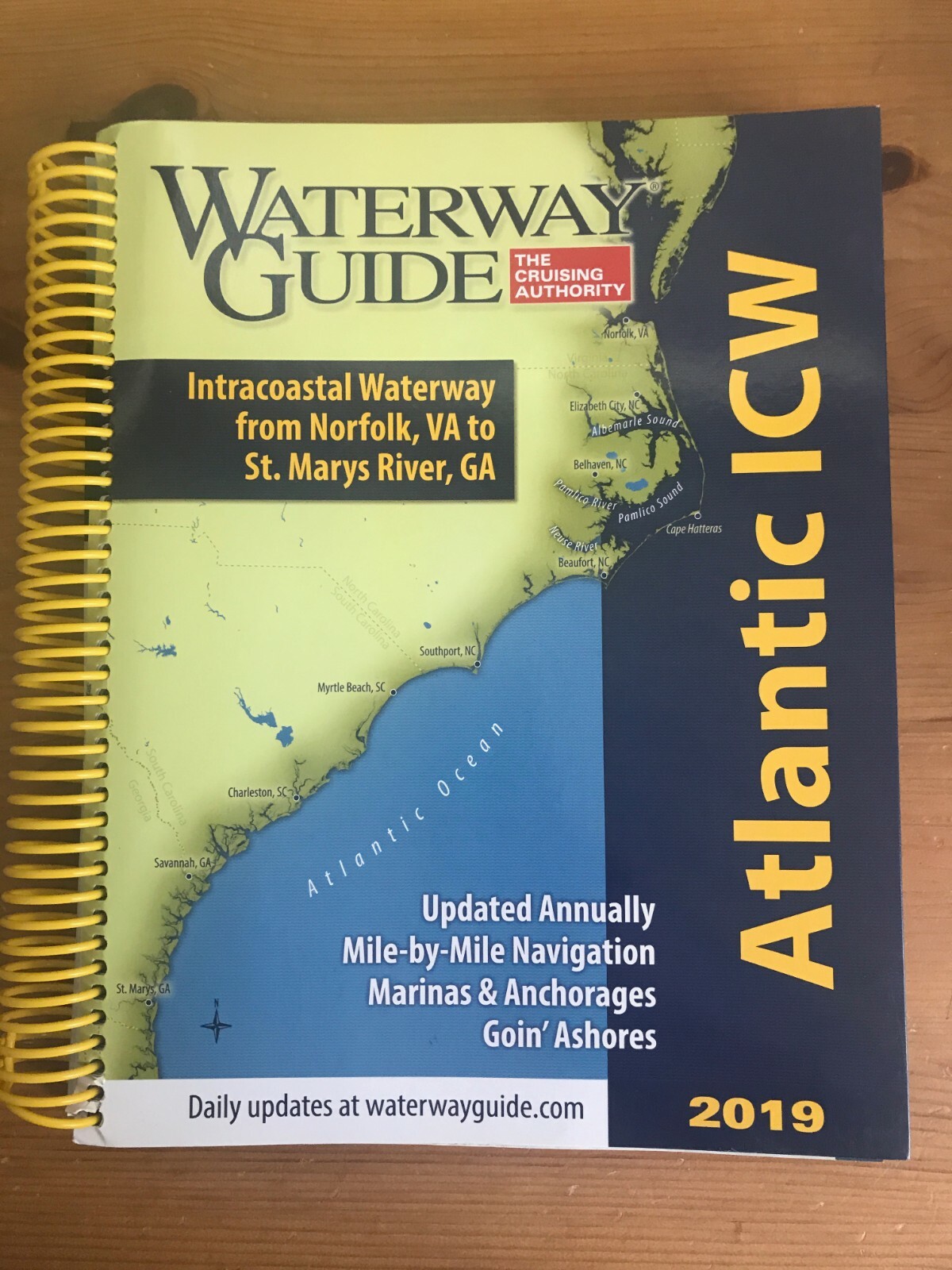 Waterway Guide Atlantic ICW 2019 Intracoastal: Norfolk, Va to St John, Florida