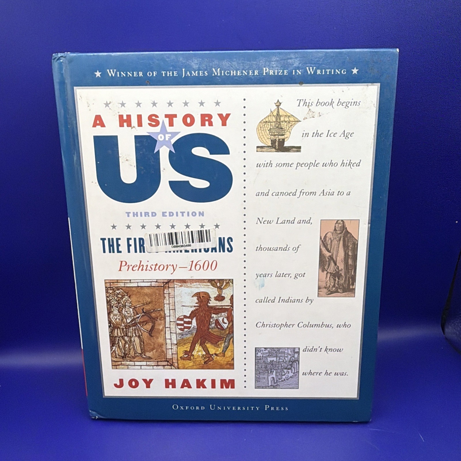 A History of US Joy Hakim Set of 5 Ex‑Library Homeschool Classroom Teaching Text