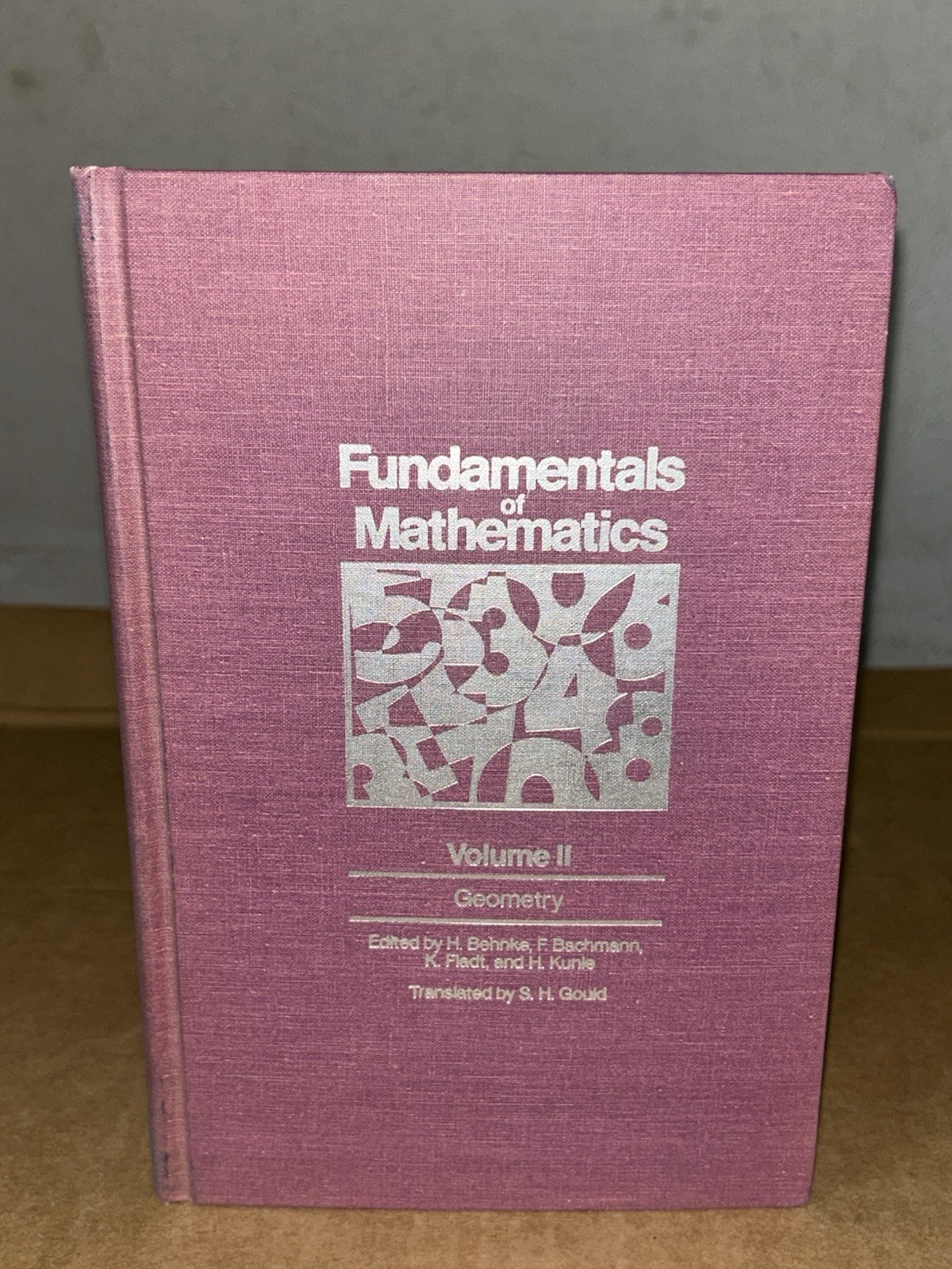 1987 Fundamentals of Mathematics: Volume II Geometry By MIT Press 4th Printing