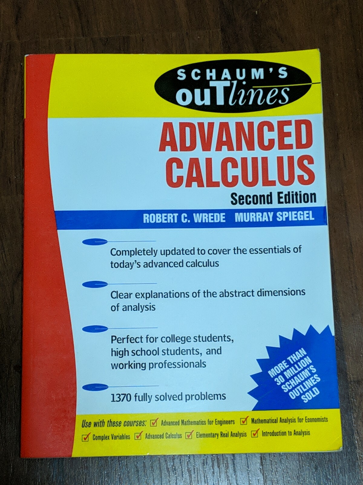 Schaum’s Outline Ser.: Advanced Calculus by Murray Spiegel & Robert C. Wrede