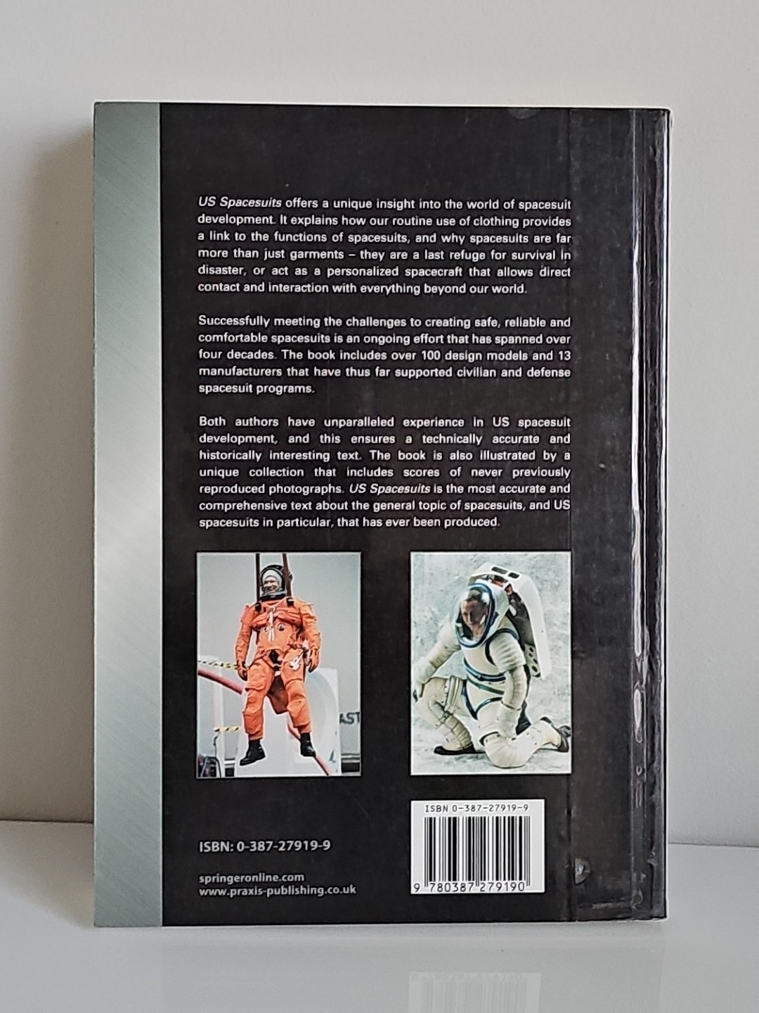 U. S. Spacesuits Springer Praxis Books by Kenneth Thomas