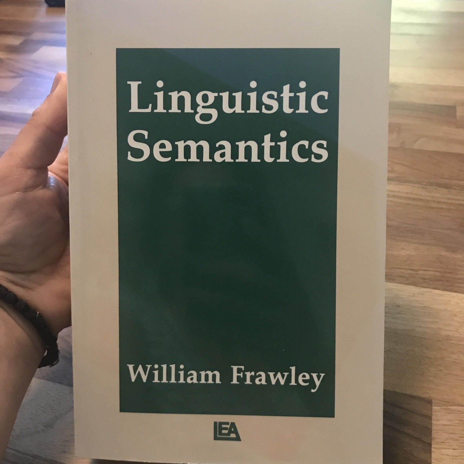 Linguistic Semantics by Frawley. 0805810757. GOOD. Free Shipping