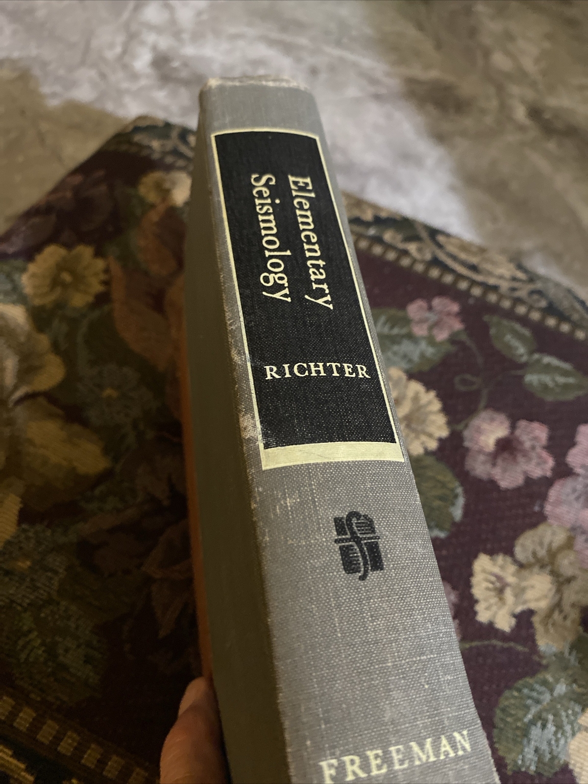 Elementary Seismology by Charles F. Richter 1958 768 pages Hardcover