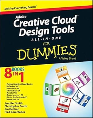 Adobe Creative Cloud Design Tools All�in�One For Dummies, Smith, Jennifer, Used;