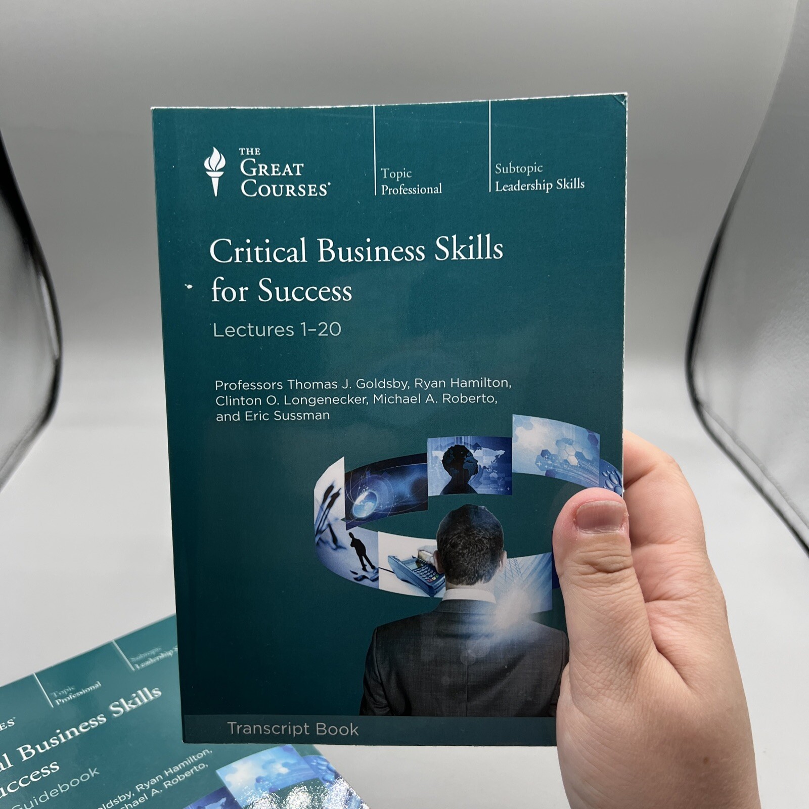 Great Courses Critical Business Skills, Guidebook, 3 Lecture Books, 4 DVD’s