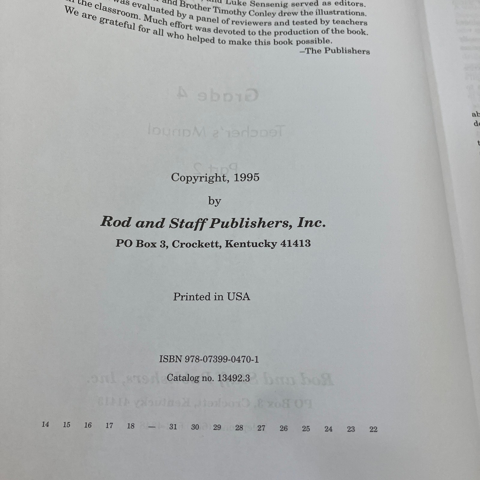 5 Homeschooling for Christian Living Series Math & English Lot Rod and Staff