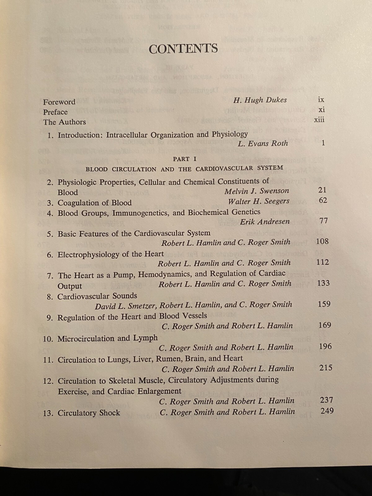 The Physiology of Domestic Animals by H.H. Dukes USED 1955 – 8th Ed 1970 – HB