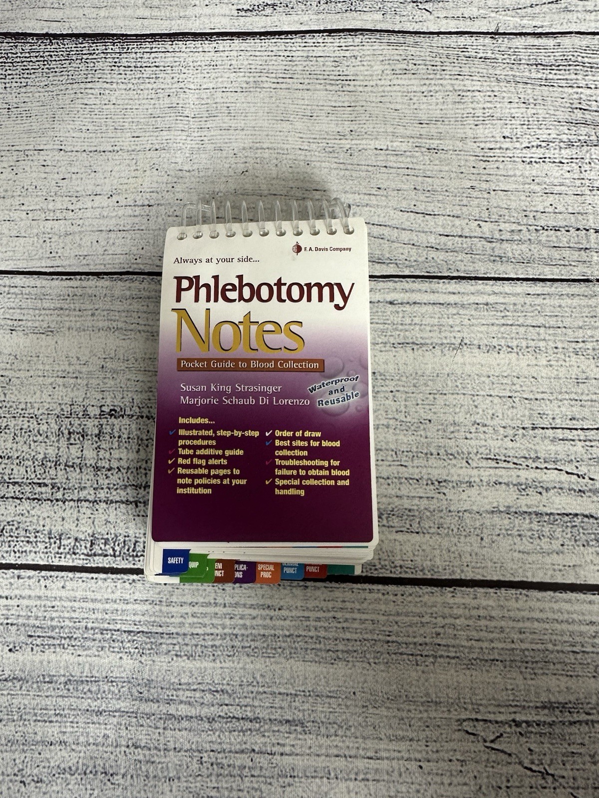 Phlebotomy Notes: Pocket Guide to Blood Collection (Davis’s Notes) – GOOD