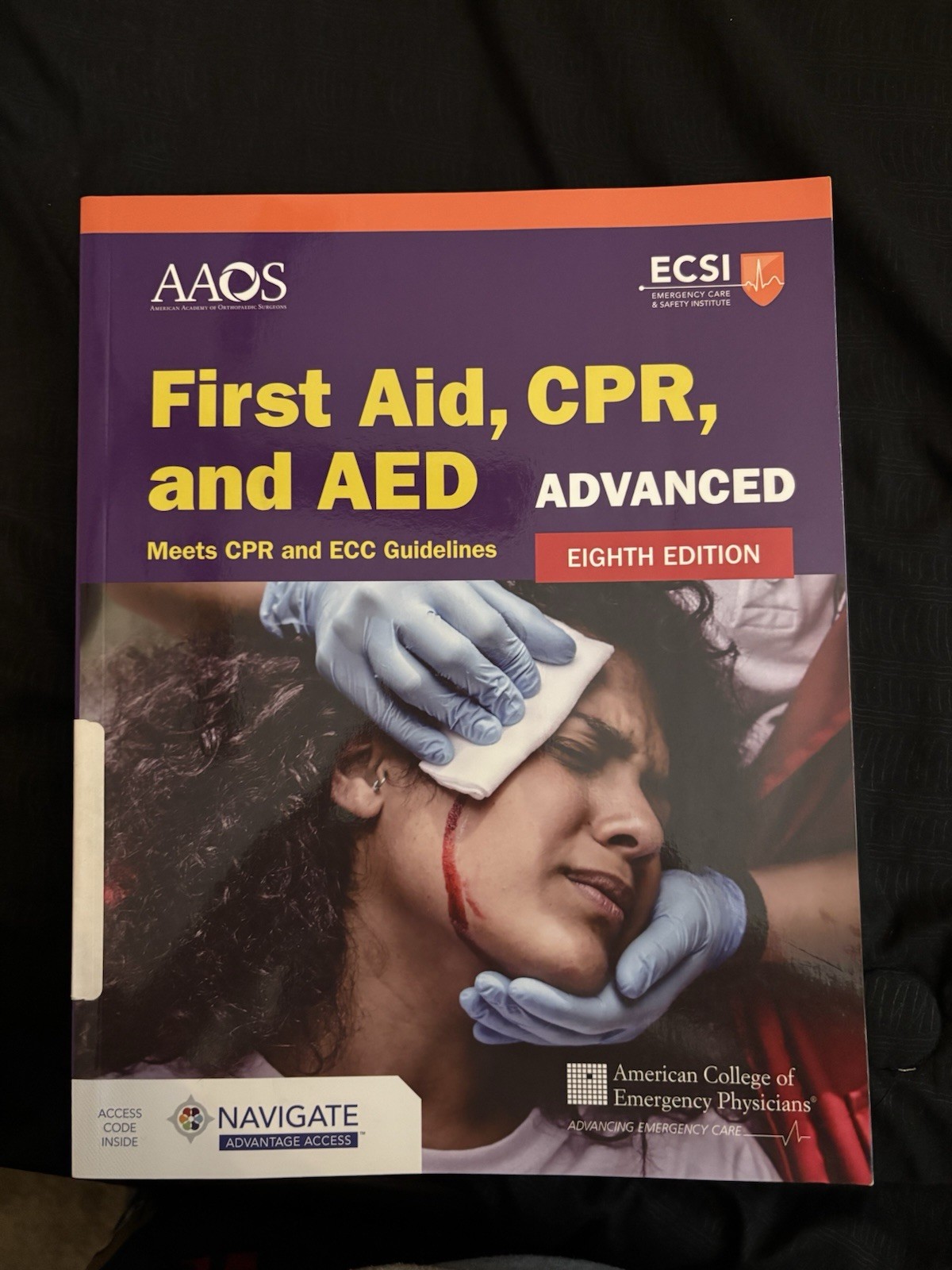 First Aid CPR and Aed Meets CPR and Ecc Guidelines 8th Edition