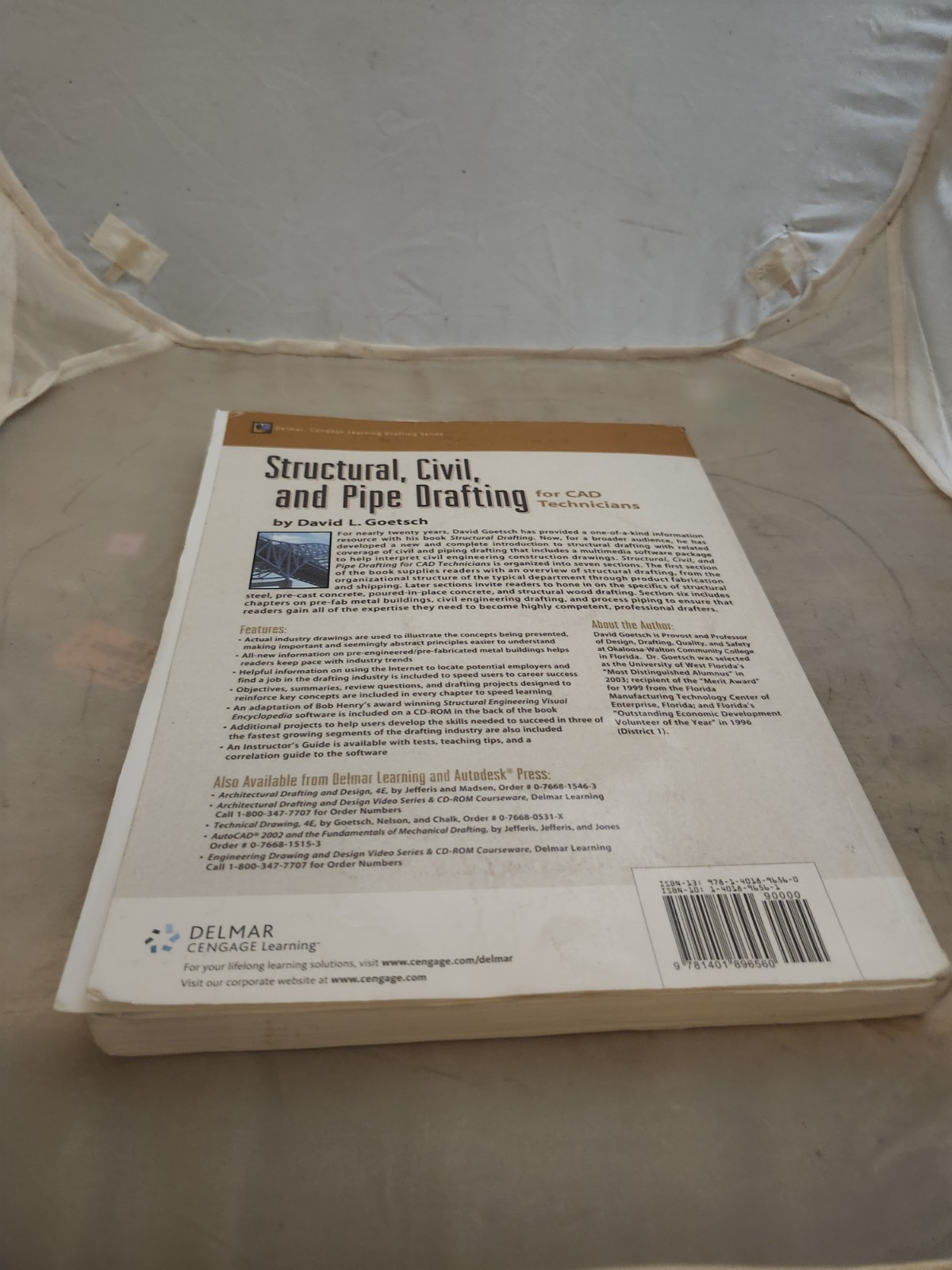STRUCTURAL, CIVIL AND PIPE DRAFTING FOR CAD TECHNICIANS David L. Goetsch With CD