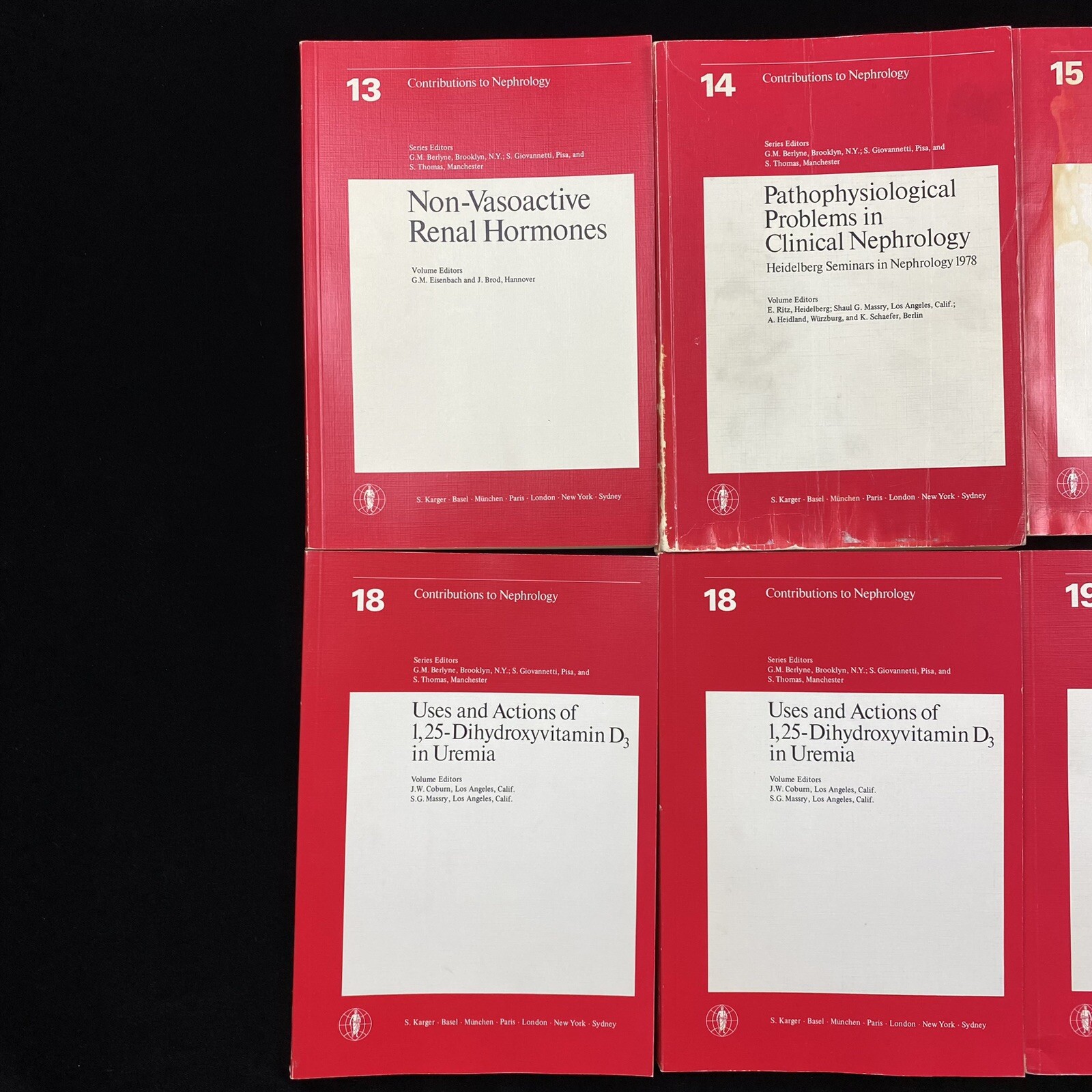 Contributions To Nephrology 5th Nephrological Symposium Hannover 1977 Vol. 13-21