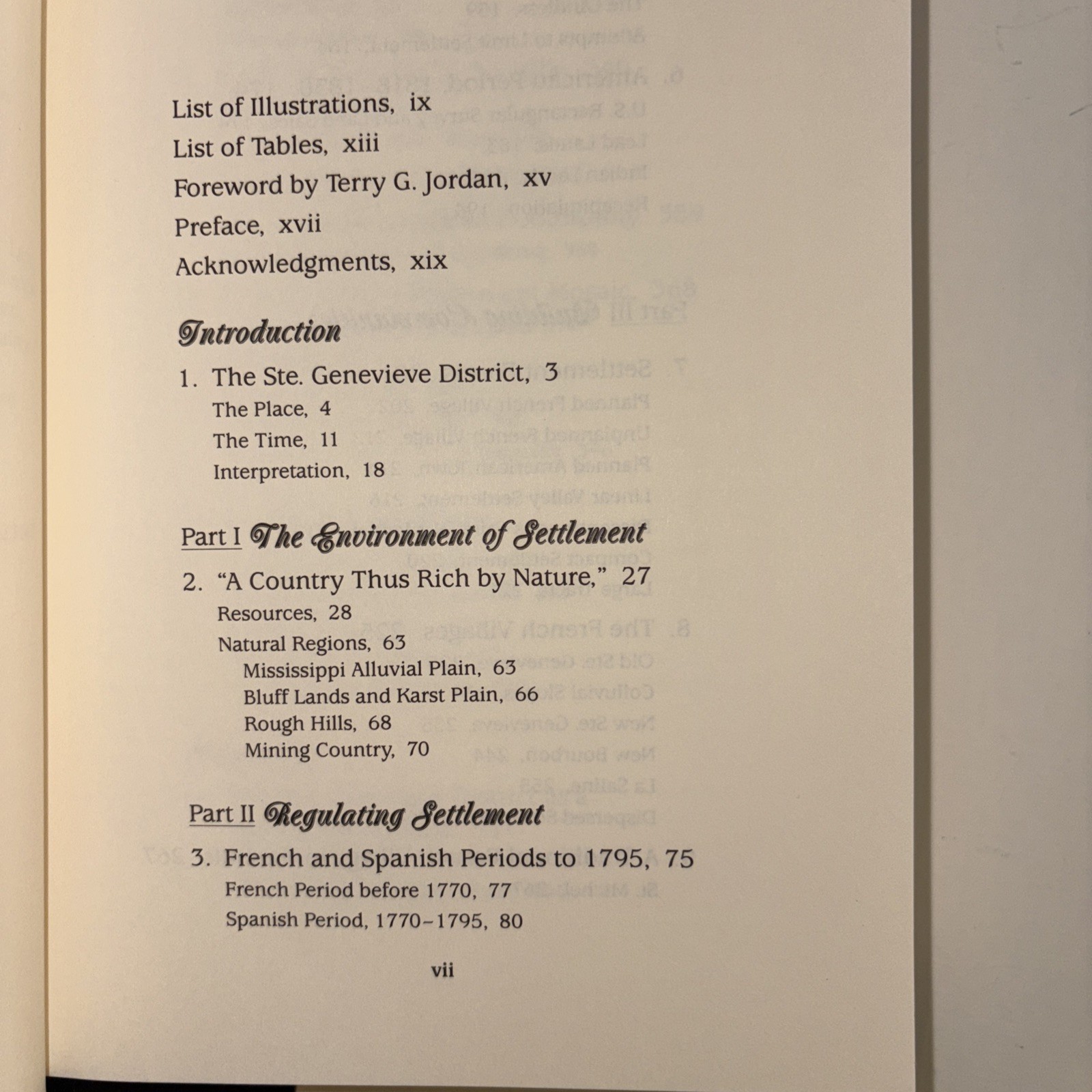 Opening the Ozarks : A Historical Geography of Missouri’s Ste. Genevieve..signed