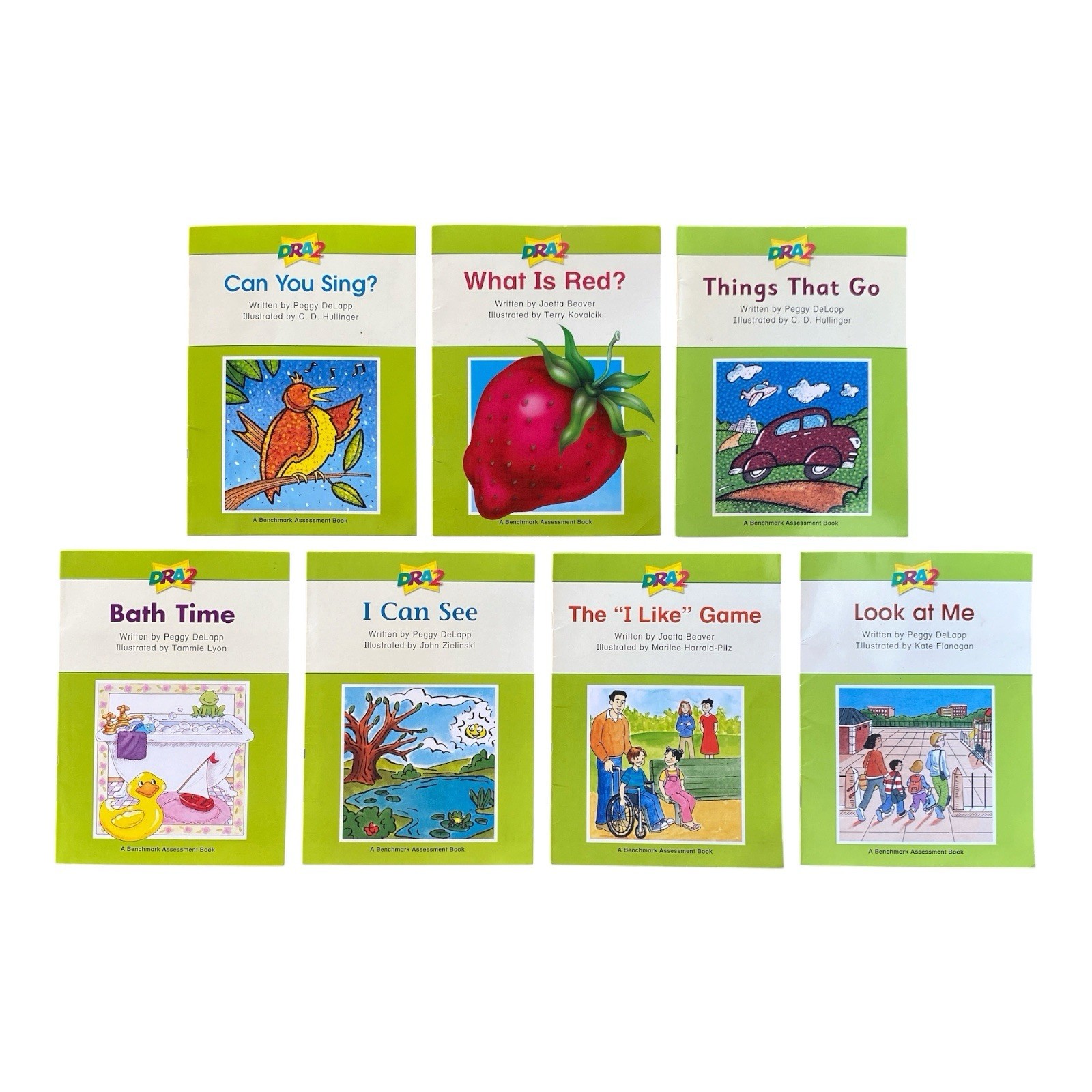 DRA2 Emergent Readers Levels A-3 Guided Reading A-B 7 Book Set