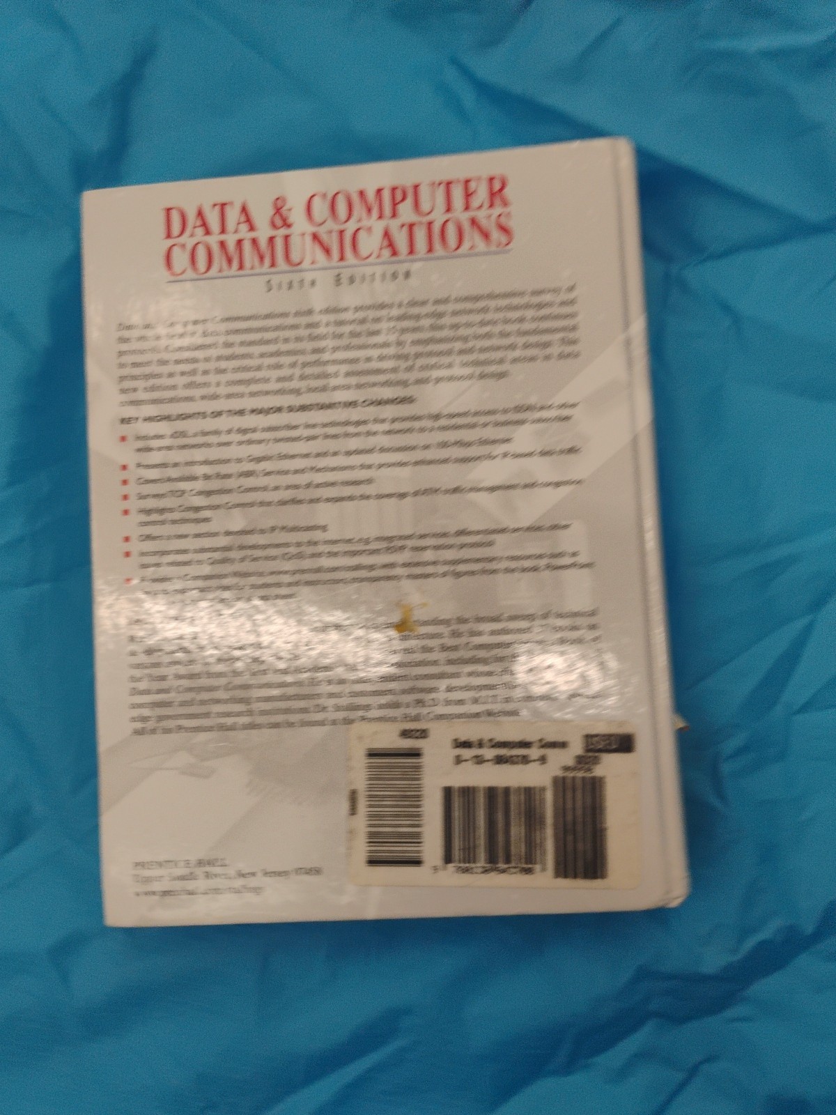 Data & Computer Communications: sixth Edition by William Stallings