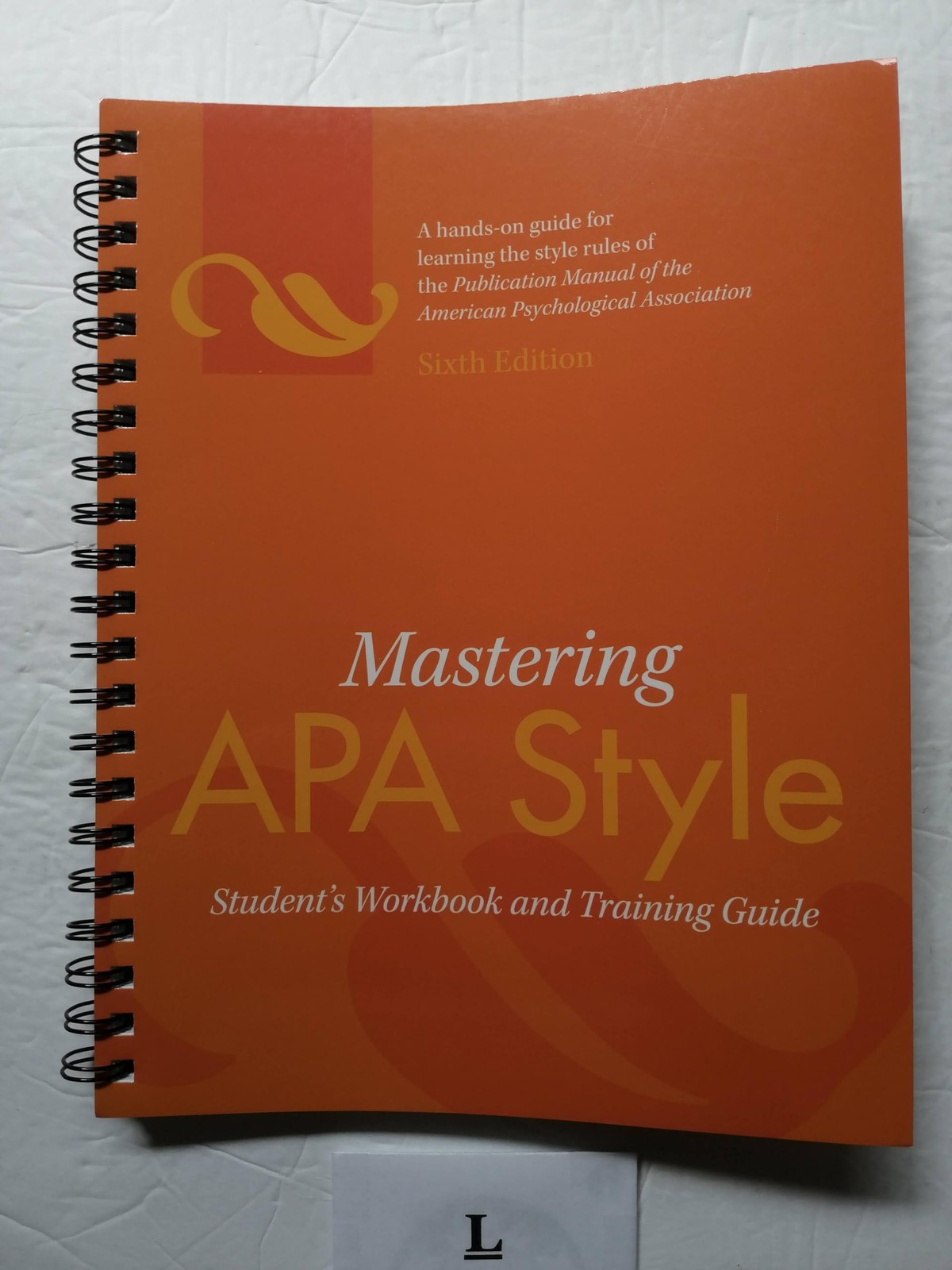 Mastering APA Style: Student’s Workbook and Training Guide – spiral_bound As…
