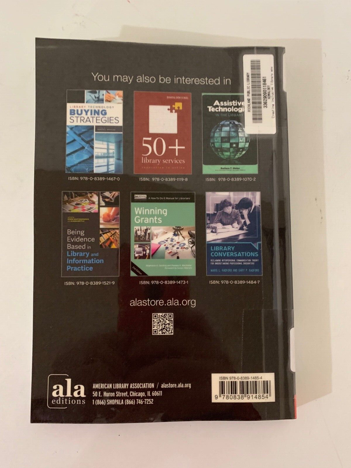 Creating Inclusive Library Environments Kowalsky & Woodruff TPB Ex-Library VG