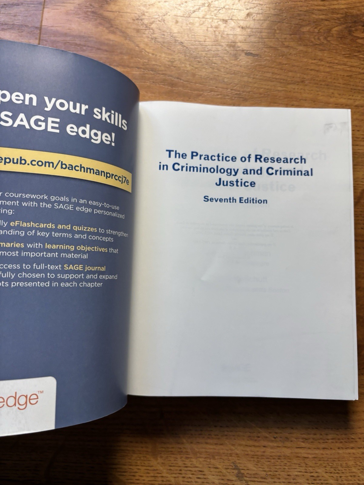 Practice of Research in Criminology and Criminal Justice by Ronet D. Bachman and