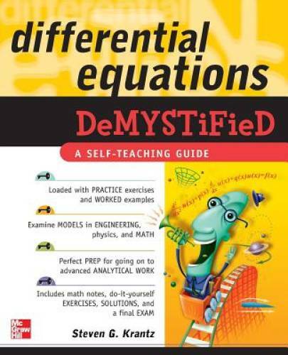 Differential Equations Demystified – Paperback By Krantz, Steven – GOOD