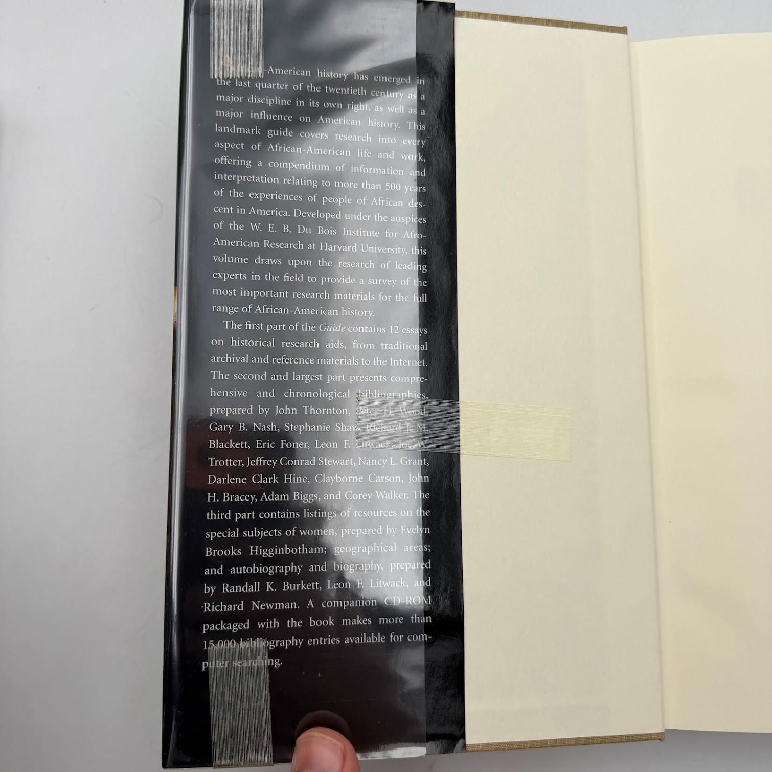 Harvard University Press Reference Library Guide to African-American History CD
